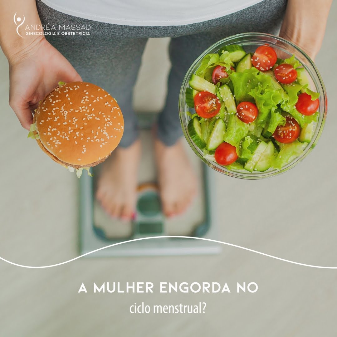 Leia mais sobre o artigo Mulher engorda no ciclo menstrual?